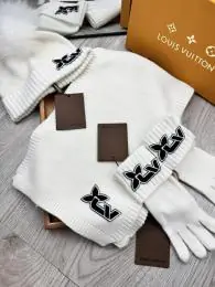 louis vuitton lv hat and echapres and glove set s_1255527